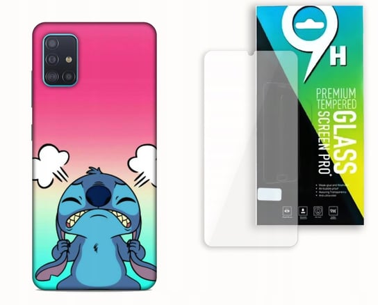 ETUI CASE DO SAMSUNG GALAXY A71 + SZKŁO HARTOWANE - LILO & STITCH SŁODZIAK bez marki