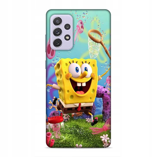 ETUI CASE DO SAMSUNG GALAXY A72 4/5 G - DUŻO WZORÓW WYBÓR SPONGE.BOB BAJKI NAJNOWSZA WERSJA_6-stitch czarny_ WZÓR NR . 23 Inna marka