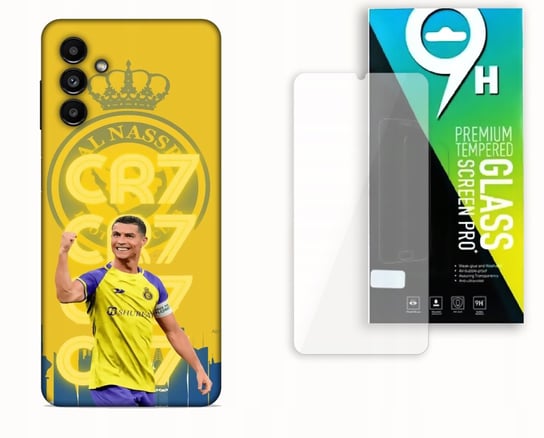 ETUI CASE DO SAMSUNG GALAXY M13 4G / M23 5G + SZKŁO - CRISTIANO RONALDO CR7 bez marki