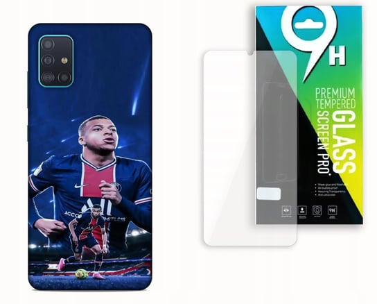 ETUI CASE DO SAMSUNG GALAXY M31s + SZKŁO HARTOWANE - KYLIAN MBAPPE PIŁKARZE bez marki