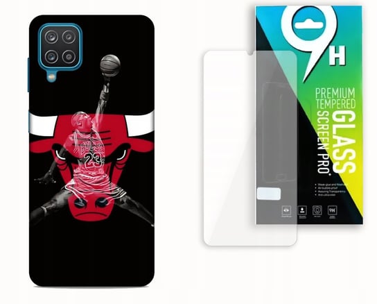 ETUI CASE DO SAMSUNG GALAXY M33 + SZKŁO HARTOWANE - CHICAGO BULLS KOSZYKARZ bez marki