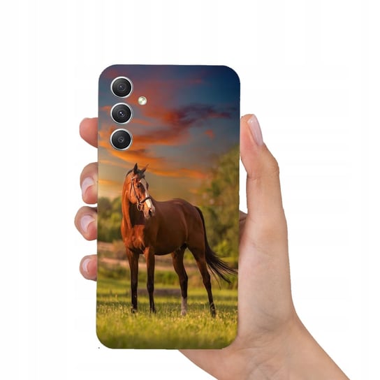 Etui CASE do SAMSUNG GALAXY M34 5G Z NADRUKIEM KONIE HOBBY KOŃ KONIK PUPIL M205 Inna marka