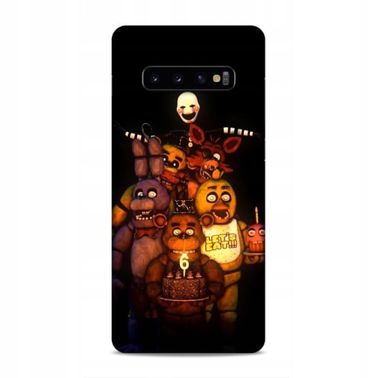 ETUI CASE DO SAMSUNG GALAXY S10+ - DUŻO WZORÓW DO WYBORU FREDI FNAF GRY NAJNOWSZA WERSJA_6-stitch czarny_ WZÓR NR . 282 Inna marka