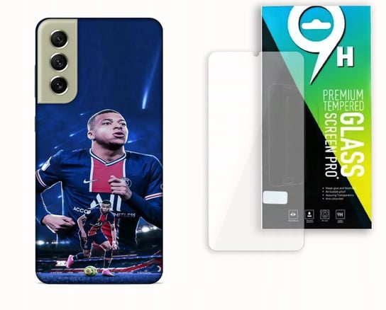 ETUI CASE DO SAMSUNG GALAXY S21 FE +SZKŁO HARTOWANE -KYLIAN MBAPPE PIŁKARZE bez marki