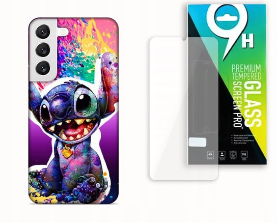 ETUI CASE DO SAMSUNG GALAXY S22 + SZKŁO HARTOWANE -LILO & STITCH SŁODZIAK bez marki