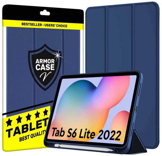 Etui case do Samsung Galaxy Tab S6 lite 10.4" 2024 2020 2022 P613 SM-P619 SM-P610N SM-P615 SM-P610 P620 P625 | granatowy Armor Case