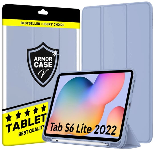 Etui case do Samsung Galaxy Tab S6 Lite 10.4" 2024 2020/2022 SM-P610N SM-P615 SM-P610 SM-P613 SM-P619 P620 P625 | fioletowy Armor Case