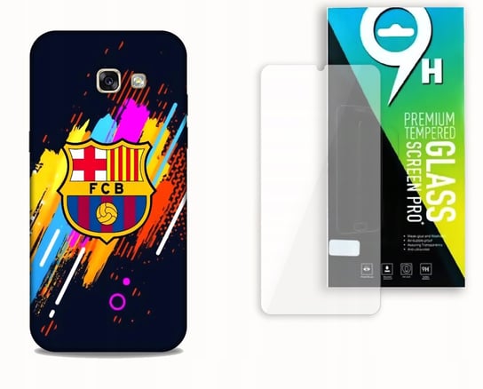 ETUI CASE DO SAMSUNG GALAXY XCOVER 4 / 4S + SZKŁO - FC BARCELONA KLUBY bez marki