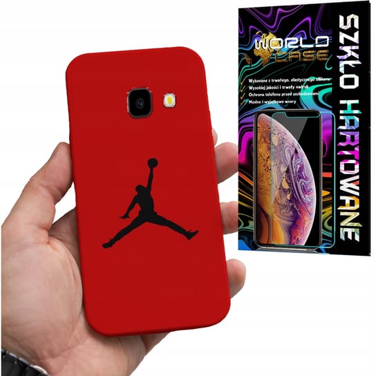 ETUI CASE DO SAMSUNG J4+ 2018 - KOSZYKÓWKA WZORY DLA FANÓW NBA + SZKŁO WORLD CASE