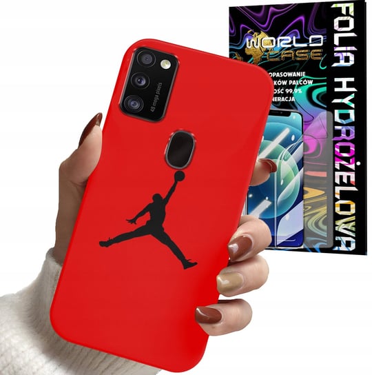 ETUI CASE DO SAMSUNG M13 4G - KOSZYKÓWKA WZORY DLA FANÓW NBA + FOLIA WORLD CASE