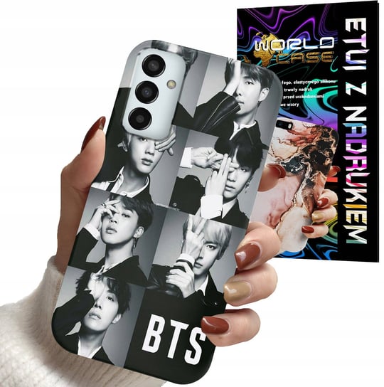 ETUI CASE DO SAMSUNG M23 5G - BTS DAMSKIE WZORY KPOP GOT7 BLACKPINK WORLD CASE