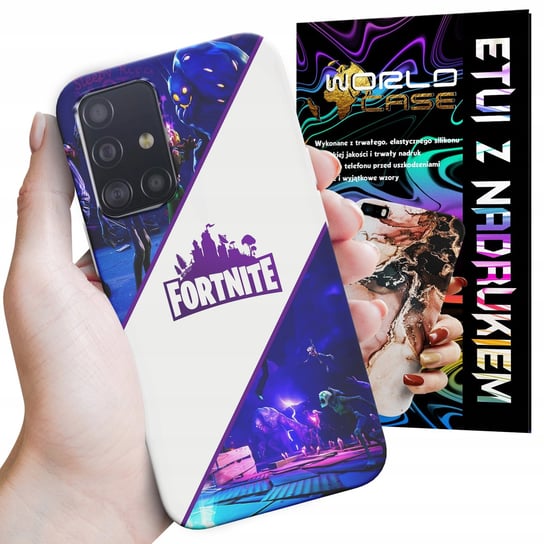 ETUI CASE DO SAMSUNG M31S - FORTNITE DZIECIĘCE WZORY Z GIER I BAJEK WORLD CASE