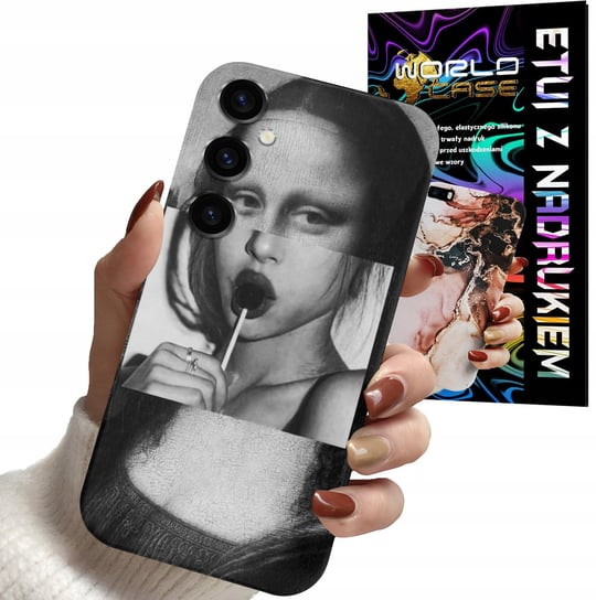 ETUI CASE DO SAMSUNG M34 5G -MONA LISA WZORY DLA KOBIET PLECKI OBUDOWA WORLD CASE