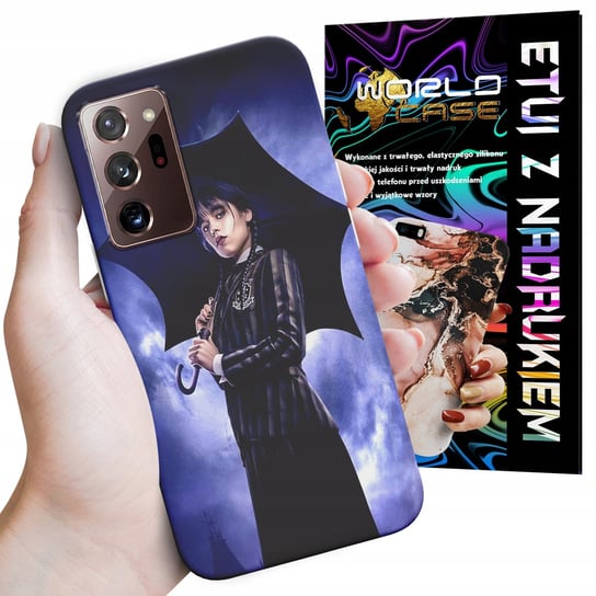 ETUI CASE DO SAMSUNG NOTE 20 ULTRA - ADDAMS Wednesday WIELE WZORÓW Z FILMÓW WORLD CASE