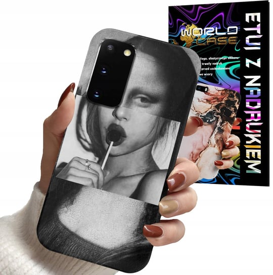 ETUI CASE DO SAMSUNG S20 - MONA LISA WZORY DLA KOBIET PLECKI OBUDOWA WORLD CASE