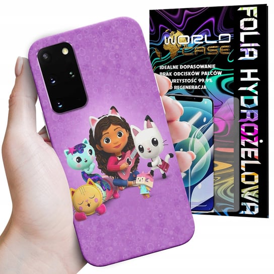 ETUI CASE DO SAMSUNG S20 PLUS - GABBY KOCI DOMEK GABI BAJKI + FOLIA WORLD CASE