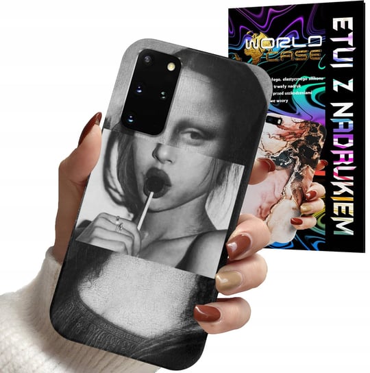 ETUI CASE DO SAMSUNG S20 PLUS - MONA LISA WZORY DLA KOBIET PLECKI OBUDOWA WORLD CASE