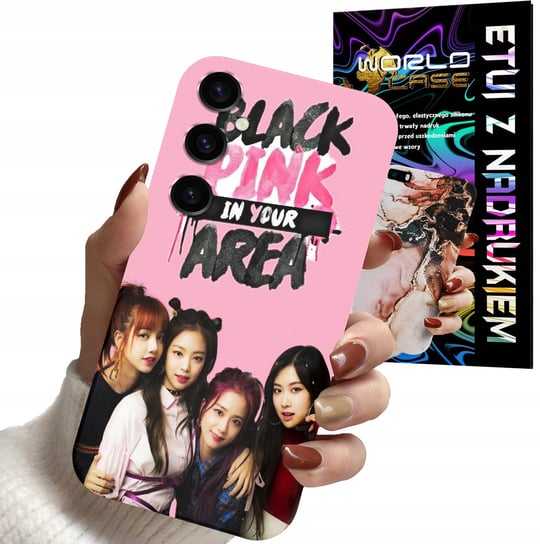 ETUI CASE DO SAMSUNG S24 - BLACKPINK DAMSKIE WZORY KPOP BTS GOT7 WORLD CASE