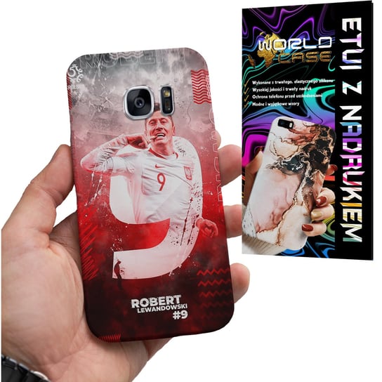 ETUI CASE DO SAMSUNG S7 - FC BARCELONA LEWANDOWSKI PIŁKARSKIE WZORY WORLD CASE