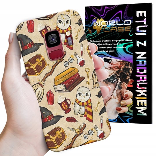 ETUI CASE DO SAMSUNG S9 - POTTER WZORY WIELE WZORÓW DLA FANA MAGI WORLD CASE