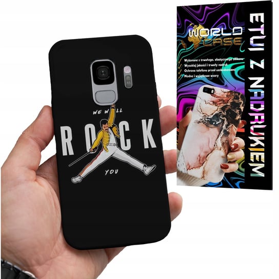 ETUI CASE DO SAMSUNG S9 - ROCK KAPELE WZORY FAN POKROWEIC PLECKI WORLD CASE