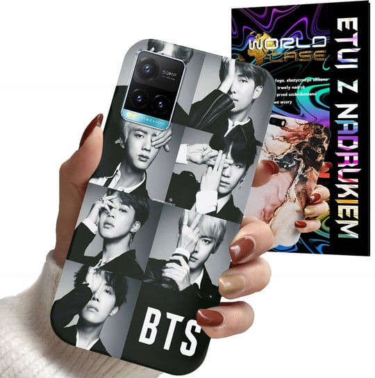 ETUI CASE DO VIVO Y21S / Y33S - BTS DAMSKIE WZORY KPOP GOT7 BLACKPINK WORLD CASE