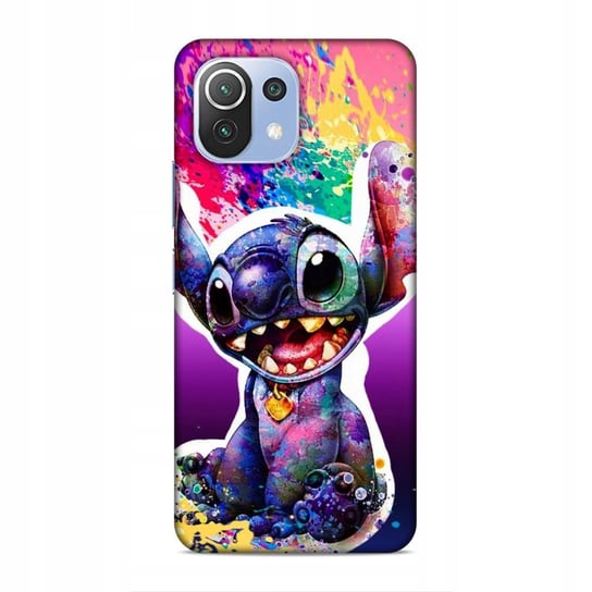 Etui Case Do Xiaomi Mi 11 Lite - Duży Wybór Wzorów Lilo & Stitch Bajki Najnowsza Wersja_6-Stitch Czarny_ Wzór Nr . 8 Inna marka