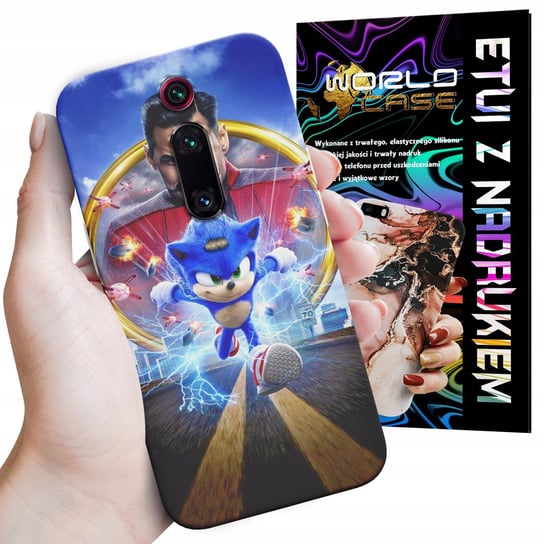 ETUI CASE DO XIAOMI MI 9T / MI 9T PRO - SONIC SONIK WZORY Z BAJEK MARIO PLE WORLD CASE