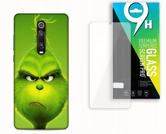 Etui Case Do Xiaomi Mi 9T / Pro / K20 + Szkło Hartowane - Grinch Święta Najnowsza Wersja_6-Stitch Czarny_ Wzór Nr . 422 Inna marka