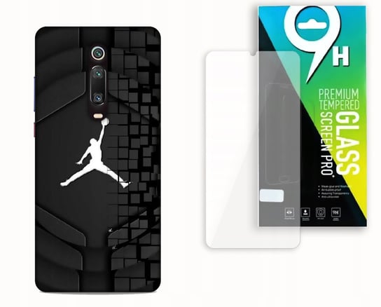 Etui Case Do Xiaomi Mi 9T / Pro / K20 + Szkło Hartowane - Jordan Mj 23 Nba Najnowsza Wersja_6-Stitch Czarny_ Wzór Nr . 312 Inna marka