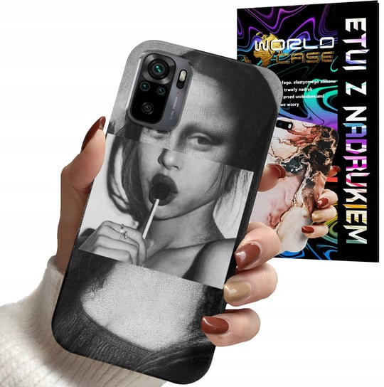 ETUI CASE DO XIAOMI NOTE 10 10s - MONA LISA WZORY DLA KOBIET PLECKI OBUDOWA WORLD CASE