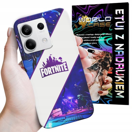 ETUI CASE DO XIAOMI NOTE 13 PRO 5G - FORTNITE DZIECIĘCE WZORY Z GIER I BAJE WORLD CASE