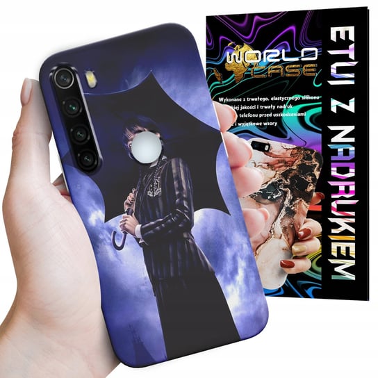 ETUI CASE DO XIAOMI NOTE 8T - ADDAMS Wednesday WIELE WZORÓW Z FILMÓW WORLD CASE