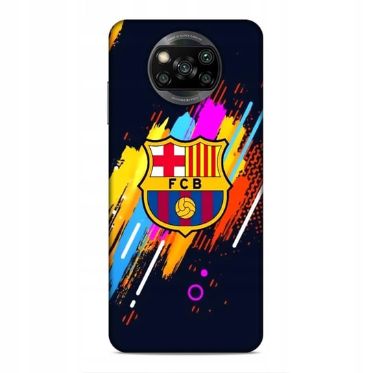 ETUI CASE DO XIAOMI POCO X3 - DUŻY WYBÓR WZORÓW FC BARCELONA KLUBY NAJNOWSZA WERSJA_6-stitch czarny_ WZÓR NR . 366 Inna marka