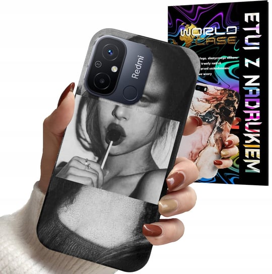 ETUI CASE DO XIAOMI REDMI 12C - MONA LISA WZORY DLA KOBIET PLECKI OBUDOWA WORLD CASE