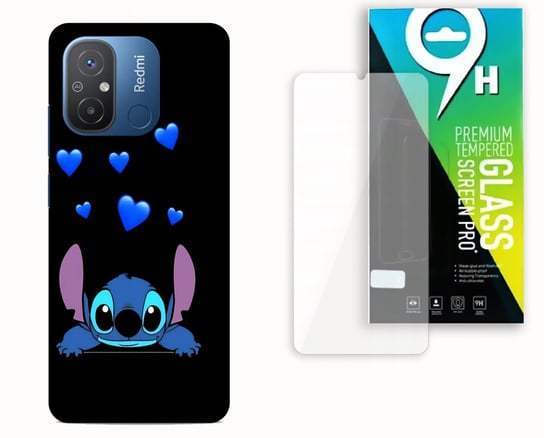 ETUI CASE DO XIAOMI REDMI 12C + SZKŁO HARTOWANE - LILO & STITCH BAJKI bez marki