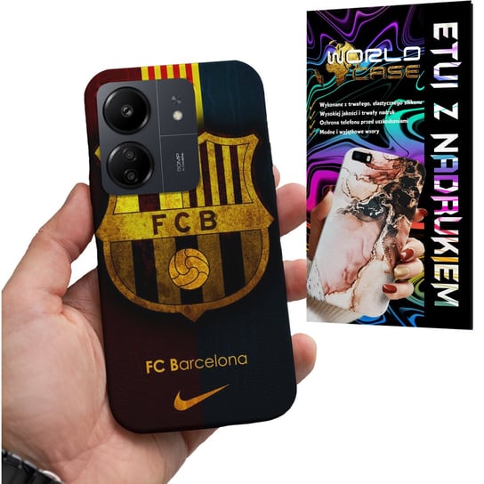 ETUI CASE DO XIAOMI REDMI 13C - FC BARCELONA PIŁKARSKIE WZORY REAL MADRYT WORLD CASE