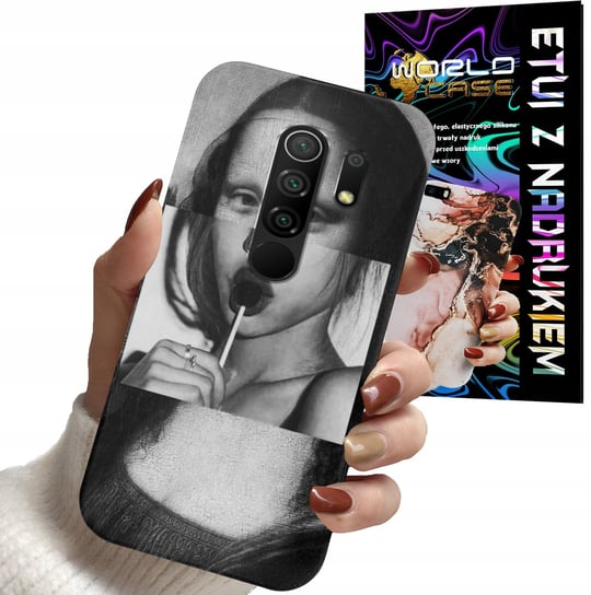 ETUI CASE DO XIAOMI REDMI 9 - MONA LISA WZORY DLA KOBIET PLECKI OBUDOWA WORLD CASE