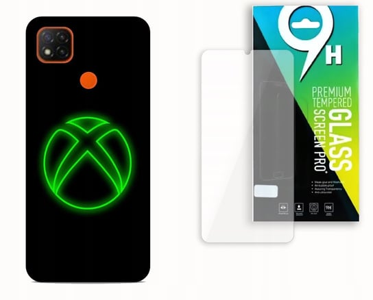 ETUI CASE DO XIAOMI REDMI 9C + SZKŁO HARTOWANE - XBOX GAME GRY bez marki