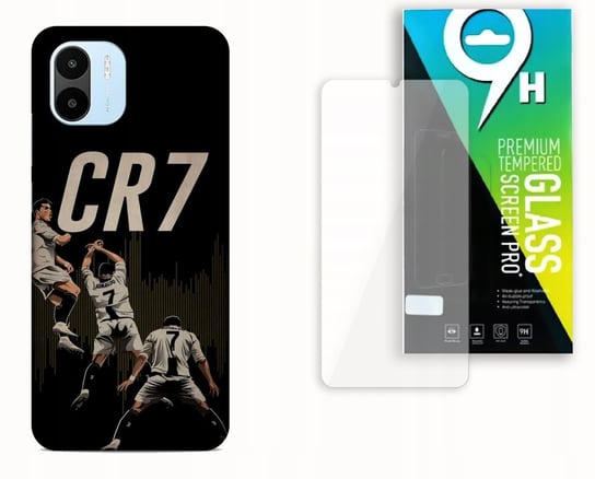 ETUI CASE DO XIAOMI REDMI A2 / A1 + SZKŁO HARTOWANE - CRISTIANO RONALDO CR7 bez marki