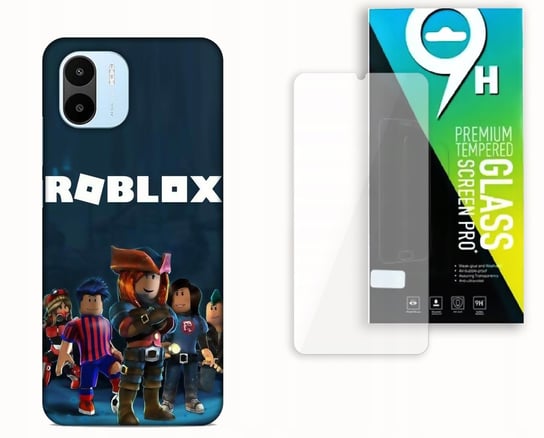 ETUI CASE DO XIAOMI REDMI A2 / A1 + SZKŁO HARTOWANE - ROBLOX GAME GRY NAJNOWSZA WERSJA_6-stitch czarny_ WZÓR NR . G056 Inna marka