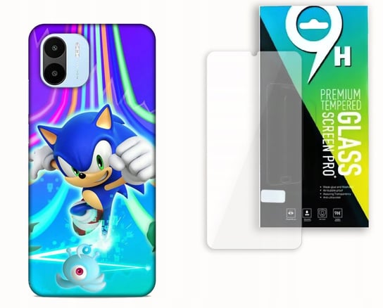 ETUI CASE DO XIAOMI REDMI A2 / A1 + SZKŁO HARTOWANE - SONIC BŁYSK BAJKI bez marki