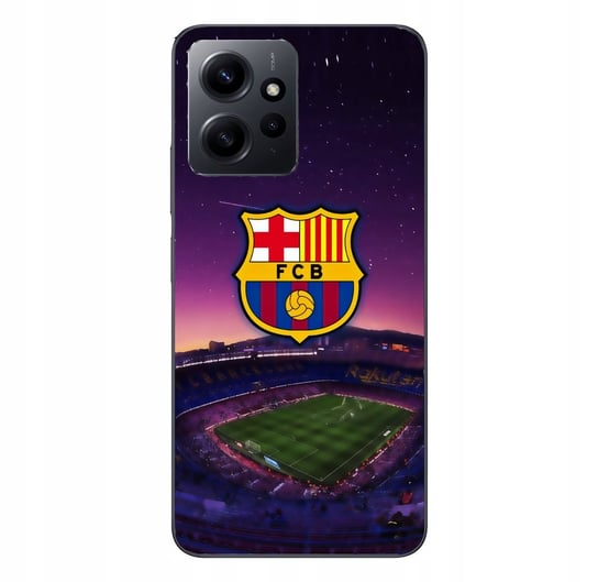 Etui Case Do Xiaomi Redmi Note 12 4G - Wybór Wzorów Fc Barcelona Kluby Najnowsza Wersja_6-Stitch Czarny_ Wzór Nr . P031 Inna marka