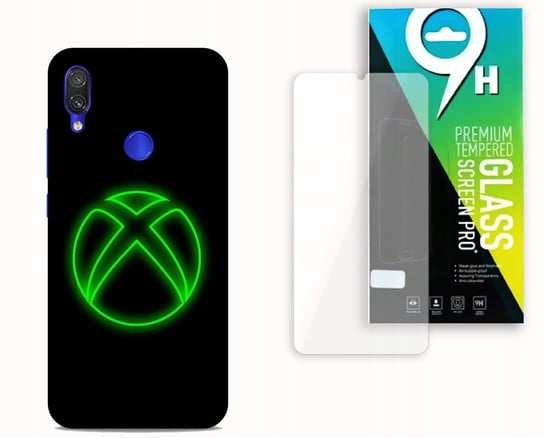 ETUI CASE DO XIAOMI REDMI NOTE 7 + SZKŁO HARTOWANE - XBOX GAME GRY bez marki