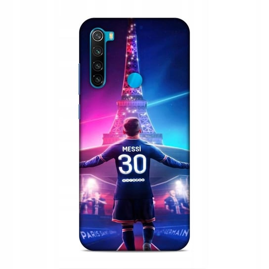 ETUI CASE DO XIAOMI REDMI NOTE 8 / NOTE 8 2021 - WZÓR LEO MESSI WIEŻA EIFLL NAJNOWSZA WERSJA_6-stitch czarny_ WZÓR NR . 357 Inna marka