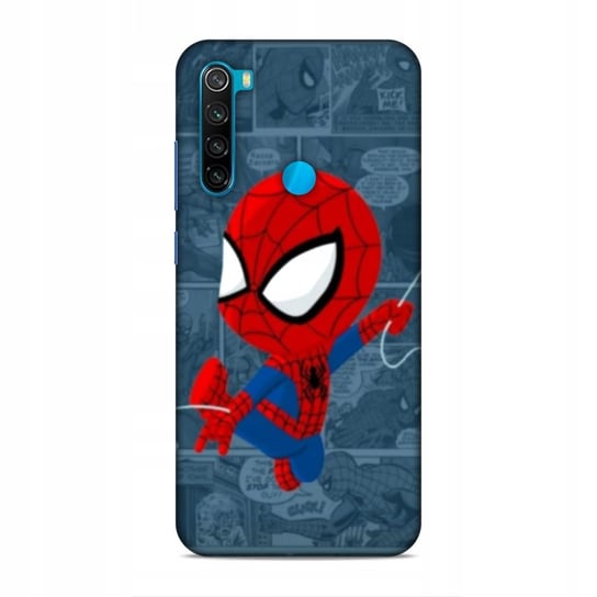 ETUI CASE DO XIAOMI REDMI NOTE 8 / NOTE 8 2021 - WZORY SPIDEY BAJKI MARVEL NAJNOWSZA WERSJA_6-stitch czarny_ WZÓR NR . 194 Inna marka