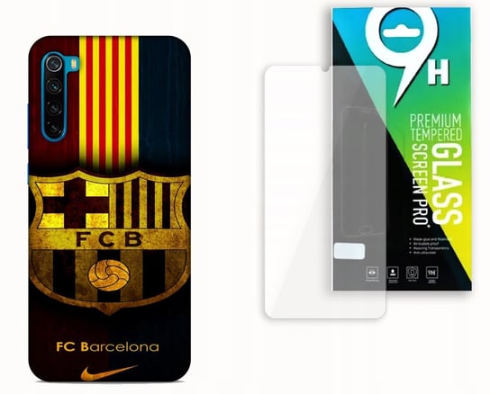 ETUI CASE DO XIAOMI REDMI NOTE 8T + SZKŁO HARTOWANE - FC BARCELONA KLUBY bez marki