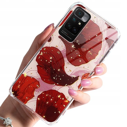 Etui Case Glamour + Szkło 9H do Xiaomi Redmi 10 Krainagsm