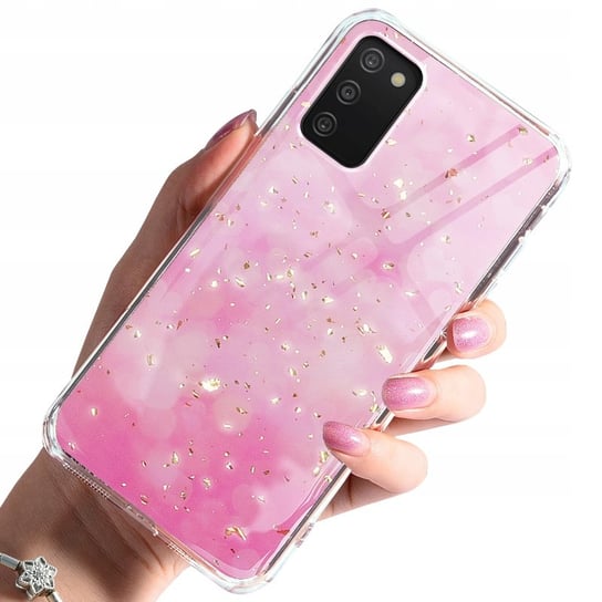 Etui Case Glamour + Szkło do Samsung Galaxy A03s Krainagsm