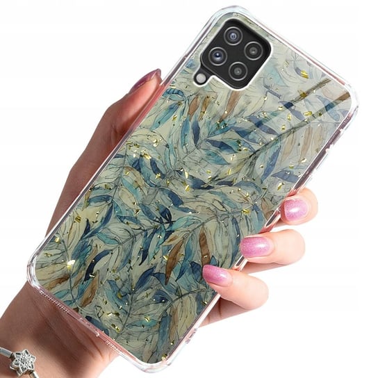 Etui Case Glamour + Szkło do Samsung Galaxy A22 4G Krainagsm